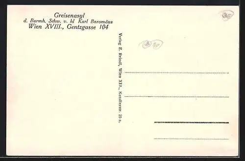 AK Wien, Greisenasyl d. Barmh Schw. v. hl. Karl Boromäus