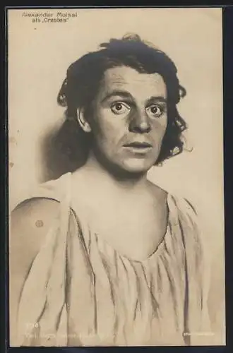 AK Theaterschauspieler Alexander Moissi als Orestes