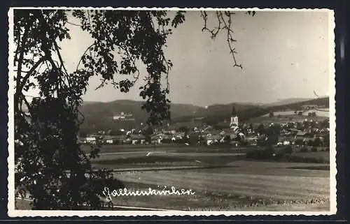 AK Gallneukirchen, Ortsansicht aus der Ferne