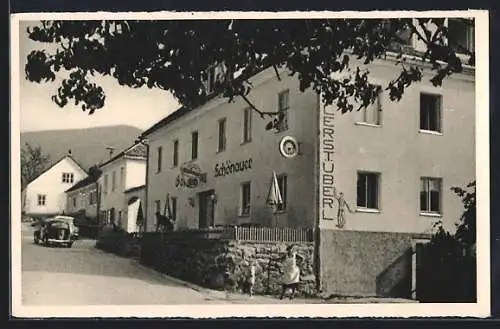 AK Altenmarkt bei Isper, Gasthaus Schönauer mit Strasse