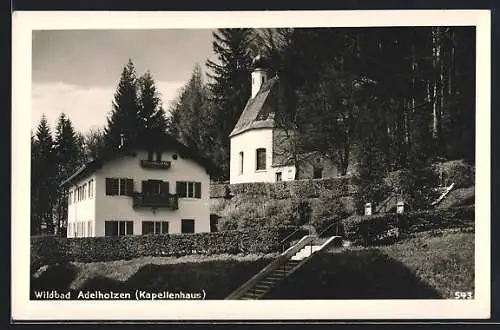AK Wildbad Adelholzen, Kirche mit Kapellenhaus
