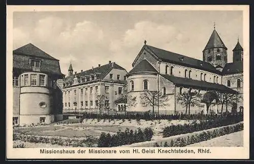 AK Knechtsteden /Rhld., Missionshaus der Missionare vom Hl. Geist