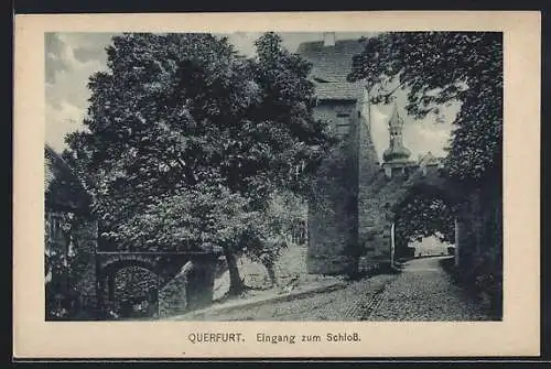 AK Querfurt, Eingang zum Schloss