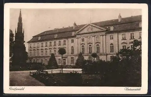 AK Greifswald, Universität