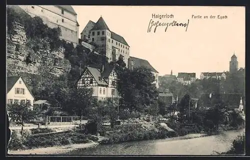 AK Haigerloch, Partie an der Eyach