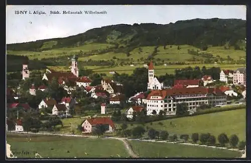 AK Isny im Allgäu, Städt. Heilanstalt Wilhelmstift