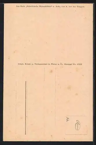 AK Creglingen, Marienaltar in der Herrgottskirche