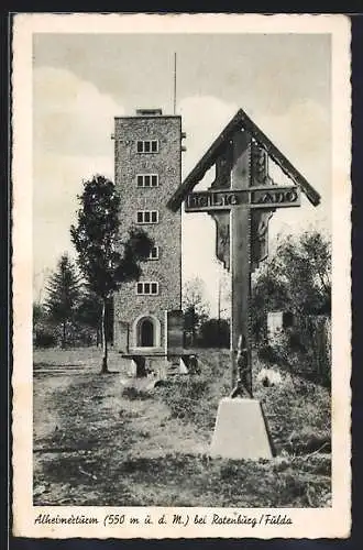 AK Rotenburg /Fulda, Alheimerturm