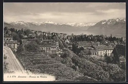 AK Lausanne, Avenue du Théatre