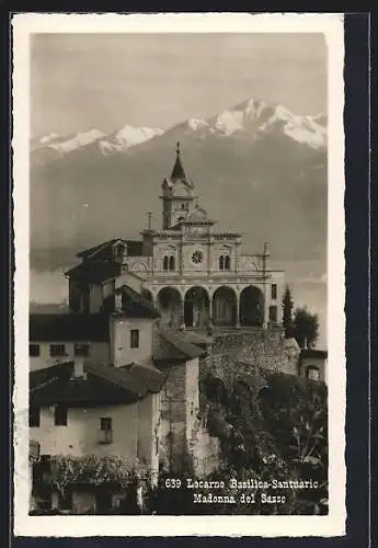 AK Locarno, Basilica-Santuario, Madonna del Sasso