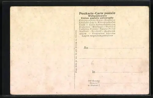 Künstler-AK Ferd. Keller: Kaiserhaus von Preussen mit Windhund