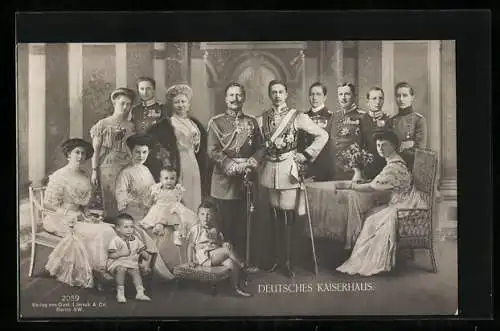 AK Berlin, Gustav Liersch & Co. Kunstverlag, Deutsches Kaiserhaus, Wilhelm II. von Preussen, AK-Reklame