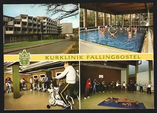 AK Fallingbostel, Kurklinik, Kolkweg, Innenansichten