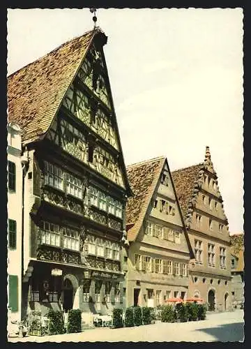 AK Dinkelsbühl, Hotel Deutsches Haus