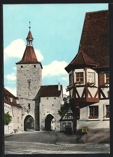 AK Neustadt an der Aisch, Partie am Nürnberger Tor