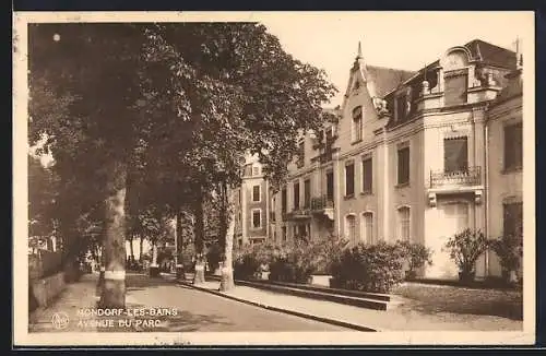 AK Mondorf-les-Bains, Avenue du Parc