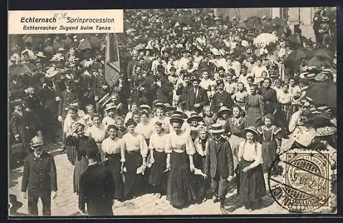 AK Echternach, Jugend beim Tanze