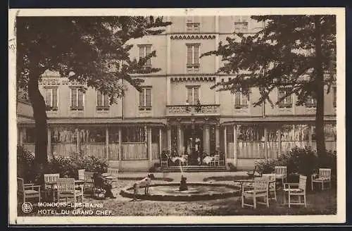 AK Mondorf-les.Bains, Hotel du Grand Chef, Gartenpartie