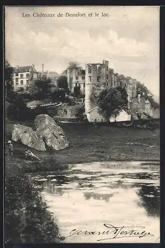 AK Beaufort, Les Châteaux et le lac