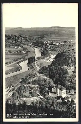 AK Echternach, Valle de la Sure, Blick ins Tal