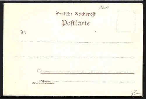 Lithographie Berlin, Gewerbeausstellung, Pavillon der Stadt Berlin