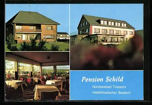 AK Tossens, Pension Schild, Bes. H. u. G. Schild