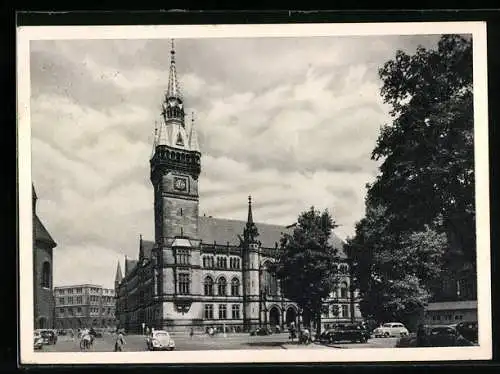 AK Braunschweig, Partie am Rathaus