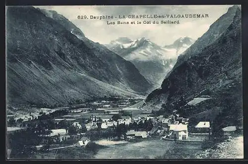 AK La Chapelle-en-Valgaudemar, Les Bans et le Col du Seillard