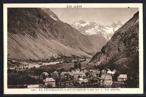 AK La Chapelle-en-Valgaudemar, Vue général