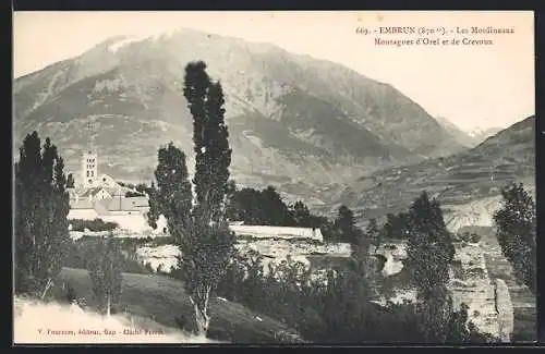 AK Embrun, Les Moulineaux, Montagnes d`Orel et de Crevoux