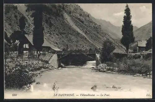 AK Villevallouise /Le Dauphiné, Le Pont