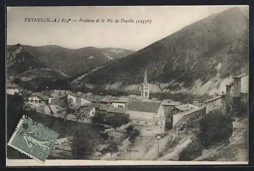 AK Veynes /Hautes-Alpes, Prabeau et le Pic de Fayolle