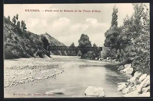 AK Veynes, Pont sur le Buech et la Tour d`Oze