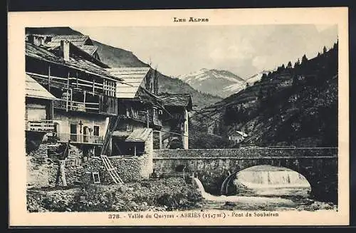 AK Abriès /Vallée du Queyras, Pont du Soubairan