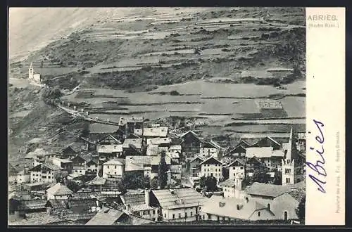 AK Abriès /Hautes-Alpes, Vue générale