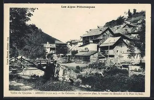 AK Abriès /Vallée du Queyras, Le Calvaire