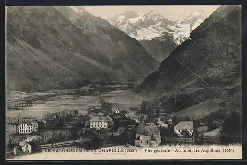 AK La Chapelle, vue générale du village et les Aupillous