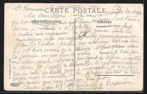 AK Villard-Saint-Panorace, Vue général, Fort de la Croix de Bretagne