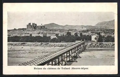 AK Tallard /Htes-Alpes, Ruines du chateau