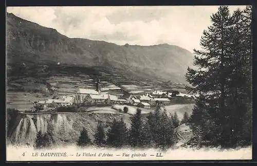 AK Le Villard d`Arène /Le Dauphiné, Vue général