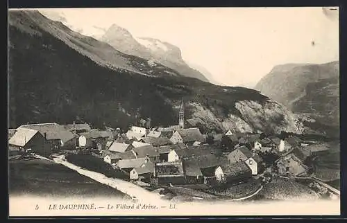 AK Le Villard d`Arène /Le Dauphiné, Vue panoramique