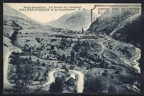 AK Villard-d`Arène /Haut-Dauphiné, Le village et le Combeynot