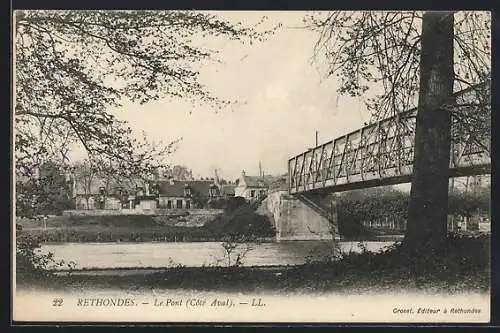 AK Rethondes, Le Pont, Coté Aval