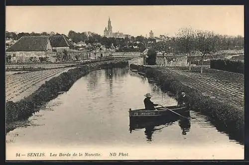 AK Senlis, Les Bords de la Nonette