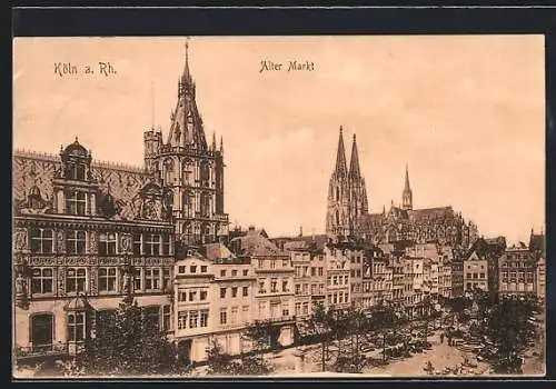 AK Köln a. Rh., Partie am Alten Markt