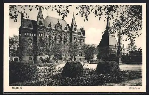 AK Rostock, Blick aufs Ständehaus