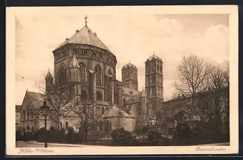 AK Köln a. Rhein, Partie an der Gereonkirche