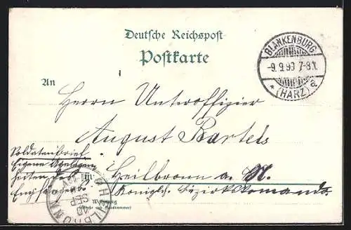 Lithographie Berlin, Unter den Linden, Denkmal Friedr. der Grosse