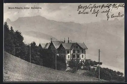 AK Mont-Pélerin, Das Hotel Belvédère