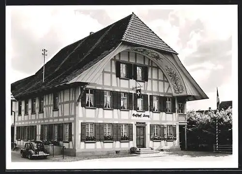 AK Bützberg, Das Gasthof Kreuz der Fam. Jenzer-Schneeberger